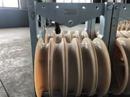 Naylon Kasnaklar 508mm Transmissoin Hattı İletken Kasnak Çekme Blokları