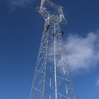 ISO9001 Kedi Başı Açısı Çelik Güç İletim Kulesi
