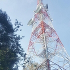76m Kendinden Destekli GSM Telekomünikasyon Çelik Kafes Kule