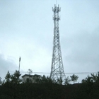 76m Kendinden Destekli GSM Telekomünikasyon Çelik Kafes Kule