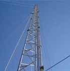 Kendinden Destekli Borulu Telekom Kulesi 15 - 60m Sinyal İletimi İçin Yükseklik