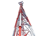 Galvanizli Telekomünikasyon 3 Ayaklı Çelik Boru Kule 15m - 50m
