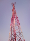 ISO 1461 ASTM A123 HDG Borulu Telekomünikasyon Çelik Kule