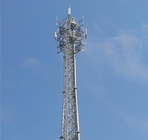 ASTM A123 Galvanizli Kafes Boru Açılı Çelik Telekom Kulesi