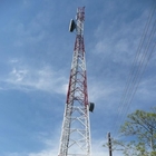 Palisade Çit ile Telekomünikasyon Açısı 50m Metal Anten Kulesi Q420