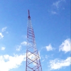 Sıcak Daldırma Galvanizli Tv Açısal 100m Telekom Çelik Kule