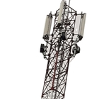 Q420 Telekomünikasyon Çelik Kule 4 Ayaklı Köşeli Sıcak Daldırma Galvanizli Ve Aksesuarları