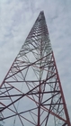 60m Sıcak Daldırma Galvanizli Telekomünikasyon Çelik Kule Q345