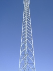 Borulu Telekomünikasyon Çelik Kule Sıcak Daldırma Galvanizli Q355