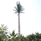 Telekomünikasyon Palmiye Ağacı Çelik Monopole Kule Sıcak Daldırma Galvanizli