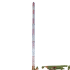 Galvanizli 72m 92m ile Guyed Mast Kafes Telekomünikasyon Çelik Kule
