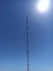 Galvanizli 72m 92m ile Guyed Mast Kafes Telekomünikasyon Çelik Kule