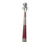 Telekom Sıcak Daldırma Galvanizli Çelik Monopol Kulesi