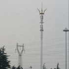 Telekomünikasyon için 20m Telekom Monopole Demir Kule