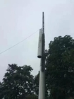 Galvanizli Telekom GSM Anten Çelik Monopol Kulesi