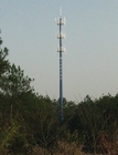 Galvanizli Telekom GSM Anten Çelik Monopol Kulesi