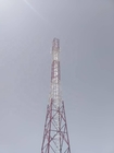 Telekomünikasyon 4 Ayaklı Kafes Çelik Kule Q345 Mikrodalga