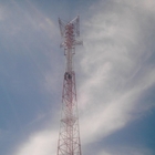 Telekomünikasyon için 80m 3 Bacaklı Boru Çelik Kule
