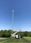 Telekomünikasyon 3 Ayaklı Boru Kule Sıcak Daldırma Glavanzied Çelik