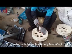 Özelleştirilmiş Dayanıklı Naylon Kasnak Tekerlek Kablo Döşeme Silindiri