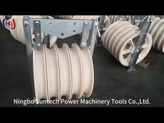 660mm Naylon Kasnaklar Pilot Tel Halat İletken Çekme Kasnağı Bloğu