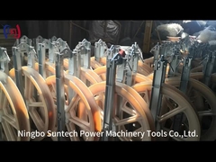 Havai Hat İçin 916mm Birlikte İletken Çekme Kasnak Blokları