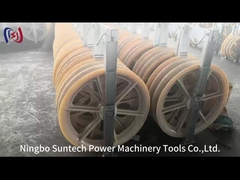 916mm ACSR MC Naylon İletken Halat Çekme Kasnak Blokları