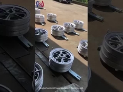 Alüminyum Kasnak Kauçuk Kaplı İletken Çekme Blokları