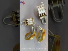 Kule Ereksiyon Aletleri Yükseltme Takma Pulley Nylon Sheave