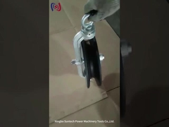 Havai Hat Yuvarlak Bant Tutma Tel Kablo Kasnağı Çekme Bloğu