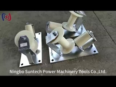 Tek yönlü İnşaat İşleri Stringing Lay Block Kablo Döner Roller