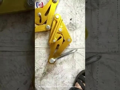 İzole edilmiş iletken tutma kablo çekme kilidi iletim hattı ipleme araçları