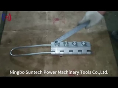 Bolt Tipi Yuvarlak Çelik İp Yakalayıcı 70KN Kablo Çekme İp Yönetici Klemesi