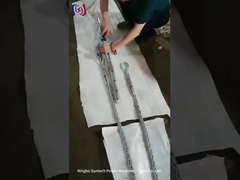 Dördüncü tip denge bantlı iletkenler 130 kn'lık uçlu ip hattı için çalıştırma panelleri