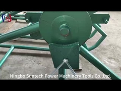 ISO 15101 59kg Yüksek hat için hidrolik germe elektrik kablosu ruloları