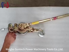 Canlı hat işlevi için iletken olmayan FRP El Çaplı Zincir kaldırma kaldırıcı