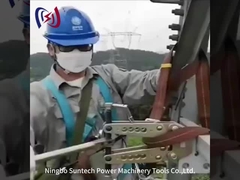 ISO JQJ açı çelik kesicisi yeraltı kablo çekme araçları