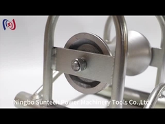 Şok Dirençli Yeraltı Kablo Çekme Roleri Naylon Alüminyum Kalınlığıyla