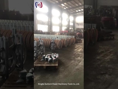 Tek Çubuklı Kule Kurulum Araçları, kaldırma / kaldırma için çelik katran bloğu