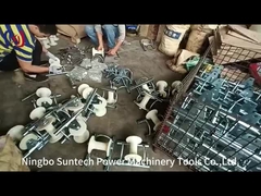 Ağır Güçlü Kablo Yer Roleri 5KN Yüklü Elektrik hattı İnşaatı