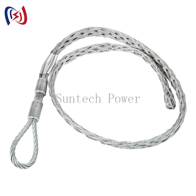 Kalite  80kn Wire Rope Pulling Conductor ACSR Cable Mesh Socks fabrika