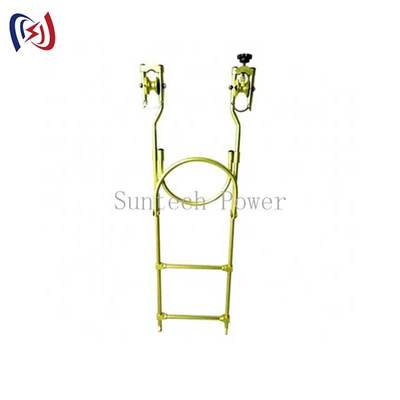 Kalite  Professional Hanging Rope Ladder Inspection Trolleys with 1-1.8MM Length and 4.5-8KG Weight for 35% More Stable Transmission Line Maintenance fabrika