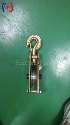 Kalite  Professional Hoisting Tackle Block and Tackle System for Heavy Duty Lifting with 10-200KN Rated Load in Electrical Construction Projects fabrika