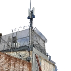 Sıcak Daldırma Galvanizli Çatı Anten Direk Kulesi Direk Çelik Q235 Q345