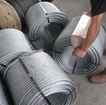 İnşaat İçin Yüksek Karbon Çekme Galvanizli Çelik Tel