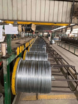 Havai 3/8&quot; için 1 x 7 EHS Çıplak Galvanizli Strand Guy Wire