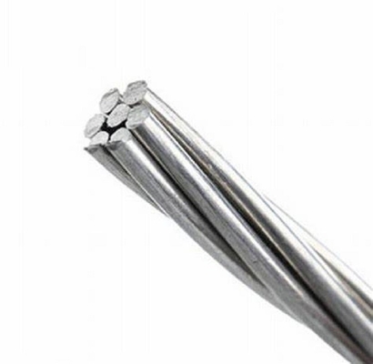 Havai Çıplak Alüminyum İletken Elektrik Galvanizli Çelik Tel Örgü