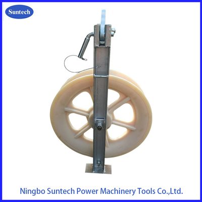 508x100mm Pilot Bundled Conductor Stringing Blocks For Transmission Line (İletişim hattı için 508x100mm pilot bundled kondüktör ip blokları)