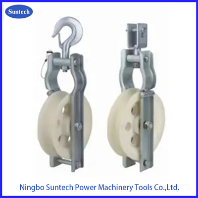 15 - 60 KN Kuleleri Yapılandırma Araçları MC Nylon Kırık Tek Yönetici Pulleys
