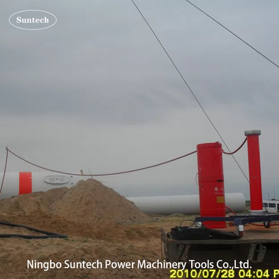 132KV GIS testi için taşınabilir AC rezonanslı test sistemi 60 dakikalık görev döngüsü ile